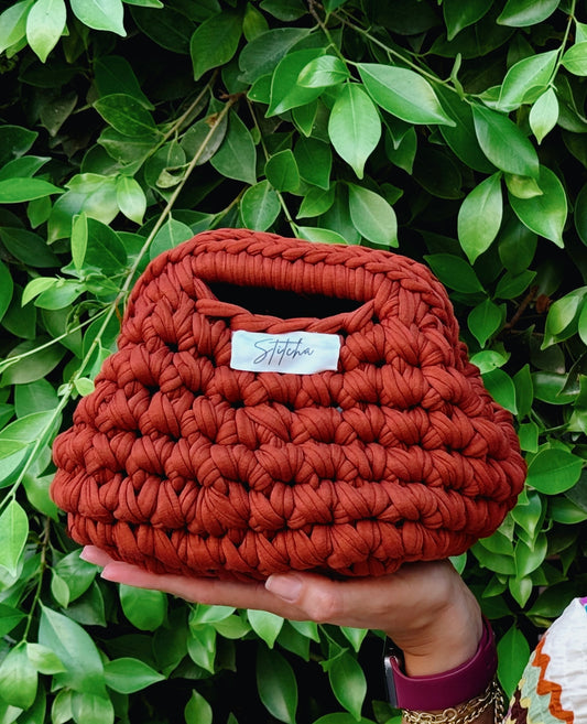 Brown Clutch bag