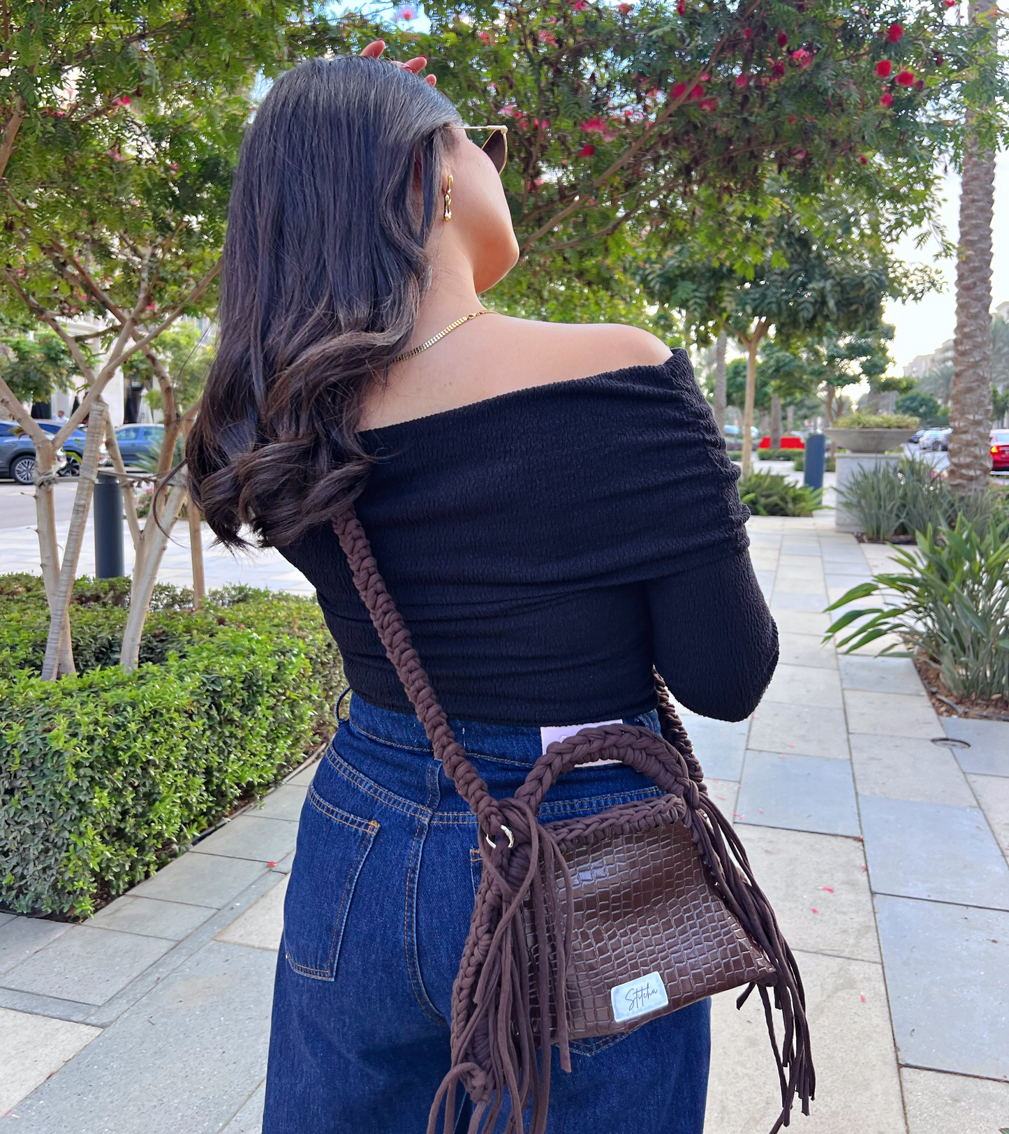 Mocha Leather Bag