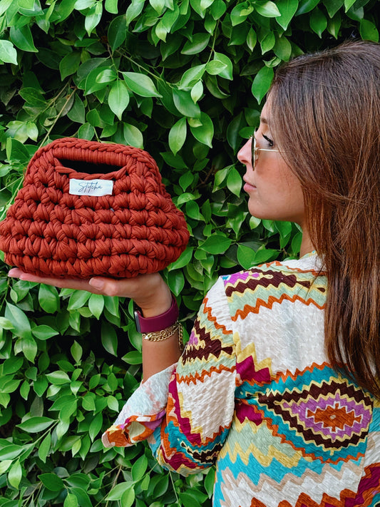 Brown Clutch bag