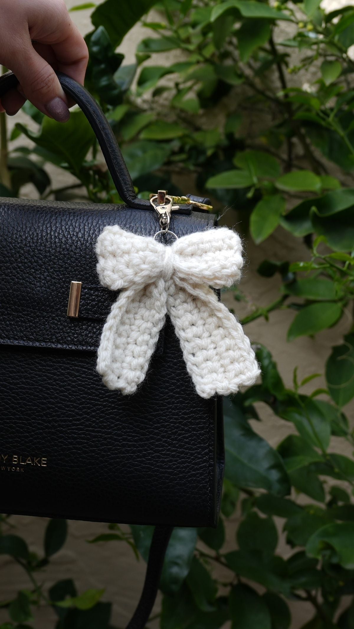 Crochet keychain